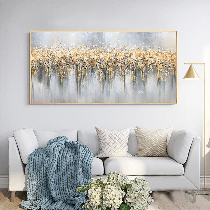 Абстрактное изображение на холсте настенные постеры для украшения дома ручная