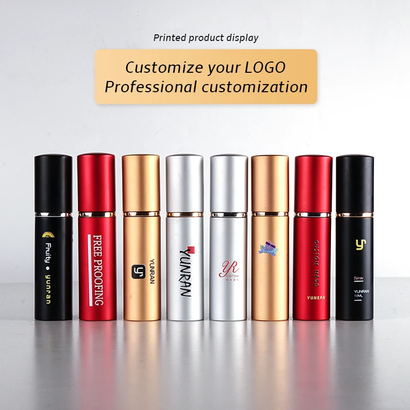 

Wholesale 200Pcs/Lot 5ML Mini Aluminum Refillable Perfume Bottle With Atomizer Empty Free Custome Logo With Sprayer For Travler