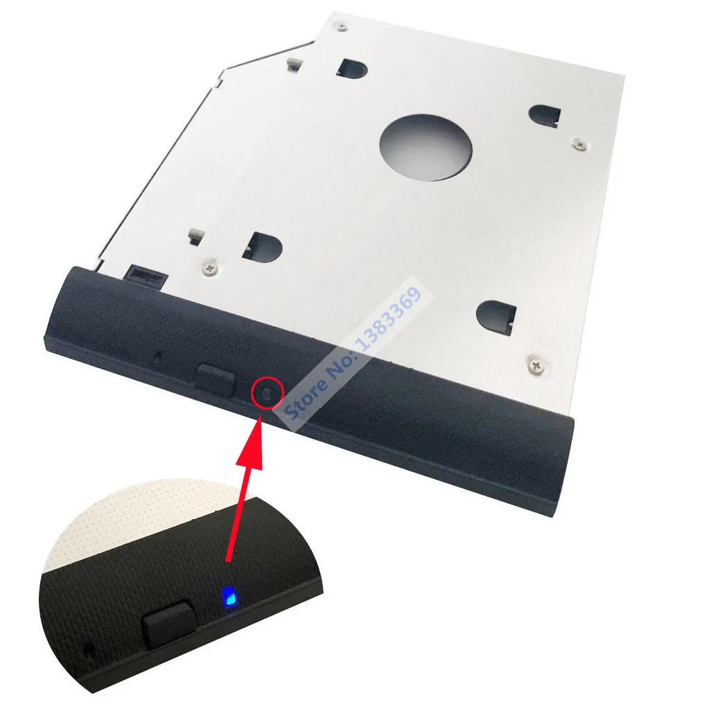 SATA 2nd жесткий диск SSD HDD модуль Caddy адаптер для ноутбука Toshiba C55-B5270 C55-B5350 CD-ROM DVD с