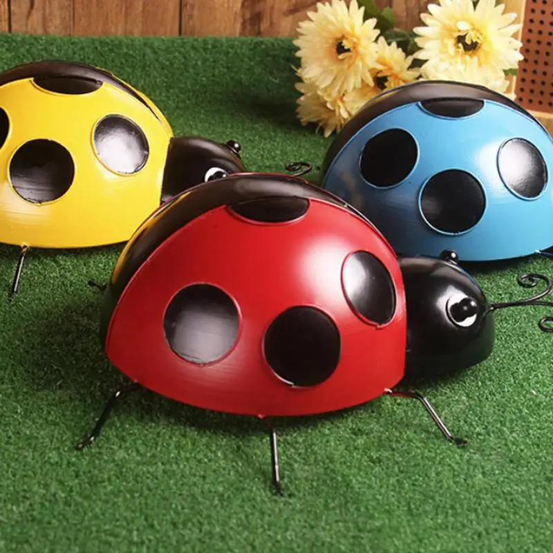 Вешалка с божьей коровкой 10 см настенное украшение для сада детские игрушки