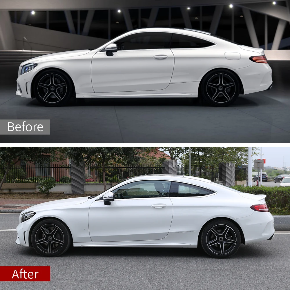 Спойлер из АБС-пластика для Mercedes w205 coupe/Аксессуары салона отделки c класса amg coupe |
