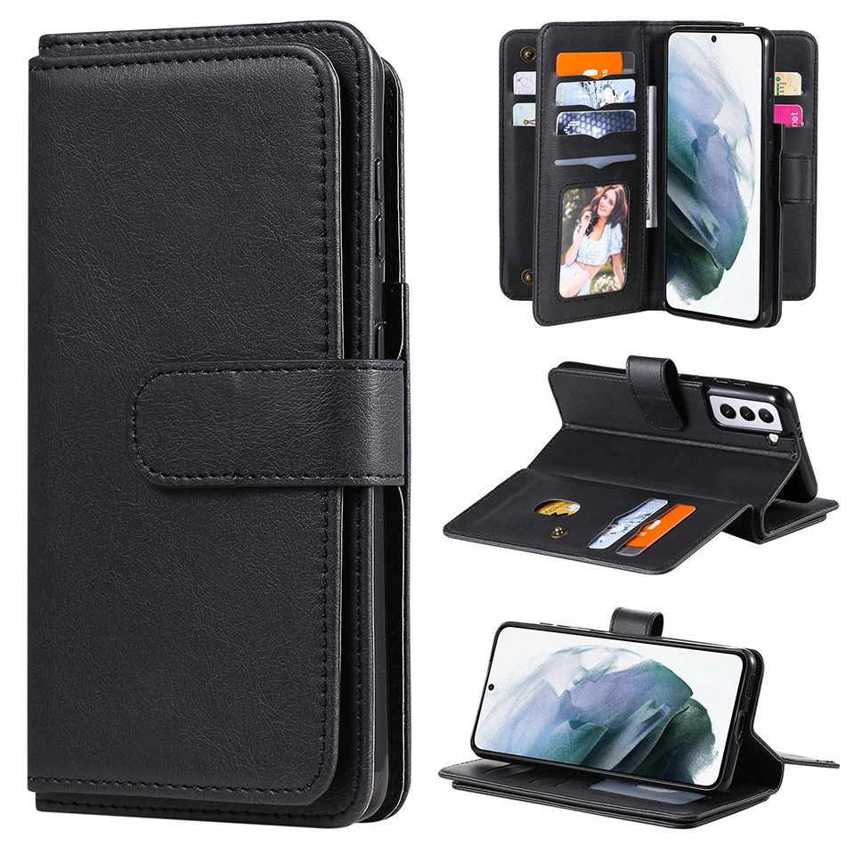 

Retro Leather Case For Samsung Galaxy Note 20 Ultra 10 M31S M31 A51 A52 A71 A72 A10 A10E A11 A12 A21S Leather Card Slots Wallet