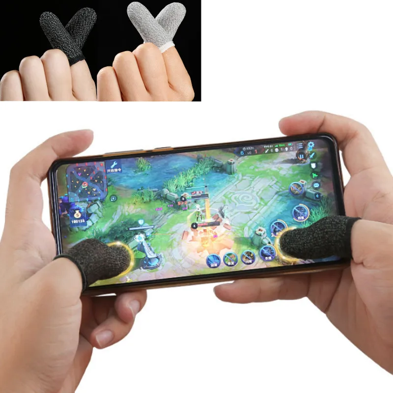 Чехол для телефона с защитой от пота и царапин геймпад сенсорным экраном вязаный