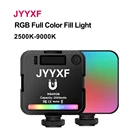 JYYXF W64 RGB полноцветный светодиодный заполняющий светильник фотографический светильник ing 2500K-9000K камера смартфон Фото Видео Vlog светильник лампа