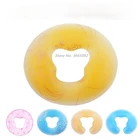 U-образная силиконовая подушка большого размера для массажа тела, уход за здоровьем, удобная большая подушка из силикагеля с отверстием для отдыха для лица