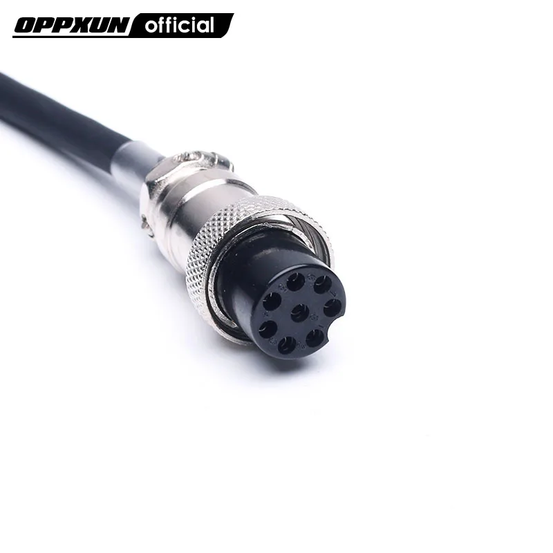 OPPXUN Ham радио динамик и микрофон EMS-53 8pin конденсатор DTMF Mic PTT для раций Alinco DR DRM 03 06 135