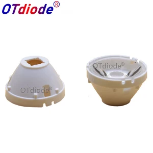 1 шт. CREE XML светодиодный XML2 светодиодный XHP50 LED Lens 21 мм белый держатель 10254560 градусов LED LENSрефлекторный коллиматор