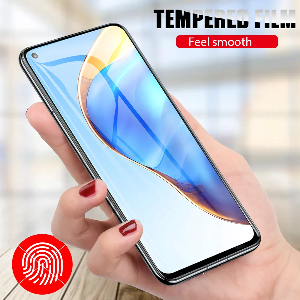 

2Pcs Tempered Glass For Xiaomi Redmi Note 9 Pro MAX Full Cover Screen Protector Tempered Glass For Xiaomi Redmi Poco X3 NFC M3