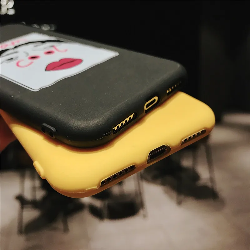Lovebay чехол для телефона iPhone 11 Pro X XR XS Max 8 7 6 6s Plus 5s SE Забавный крутой мультяшный узор