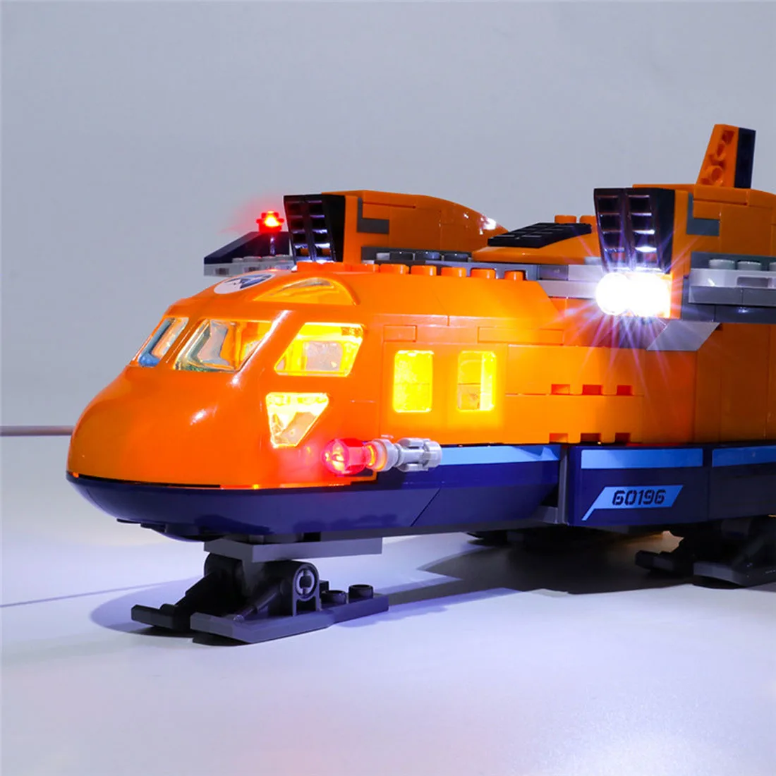 

USB Powered Building Blocks LED Lighting Kit for Arctic Supply Plane 60196 (Only LED Light, No Block Kit)