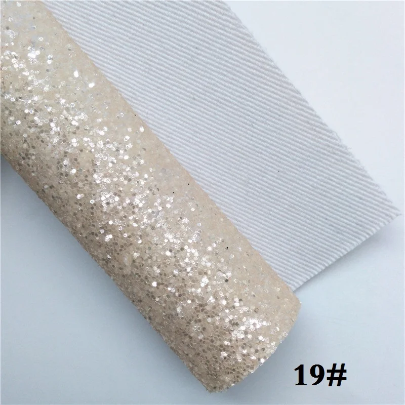 19 Блестящая блестящая ткань, 21X29 см, размер А4, Пастельная блестящая ткань, плотная блестящая кожа, виниловая ткань из искусственной кожи для бантов, GM664A - Цвет: 19