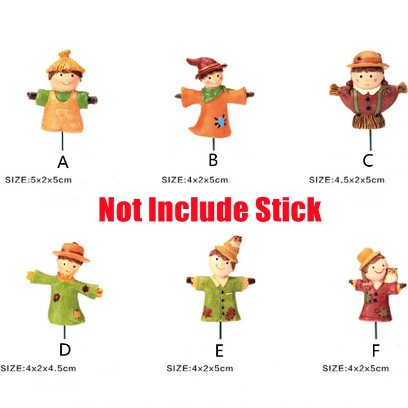 Миниатюрная садовая статуэтка милая миниатюрная палочка сказочные аксессуары
