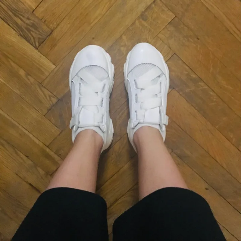 Женские дышащие кроссовки повседневная обувь на платформе криперы весну | Обувь