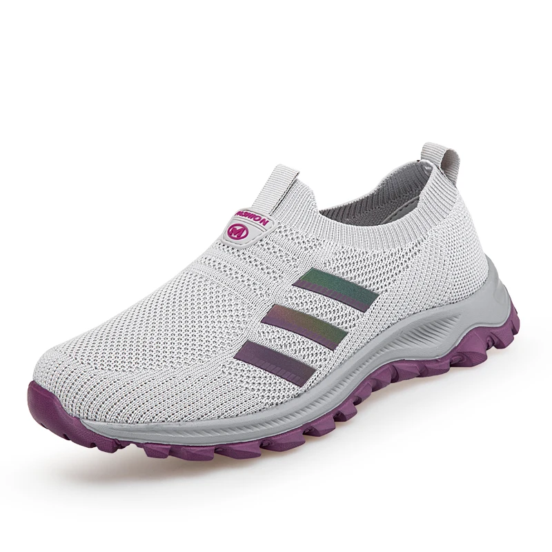

2021 New Ladies Jogging Shoes Breathable Outdoor Running Shoes Men Designer Female Walking Shoe Slip-on Sports Sneakers Man
