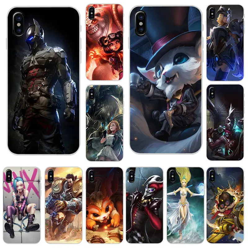 Чехол для iPhone 6S мягкие силиконовые чехлы телефона из ТПУ с рисунком 6 7 8 Plus X XR XS 11 Pro