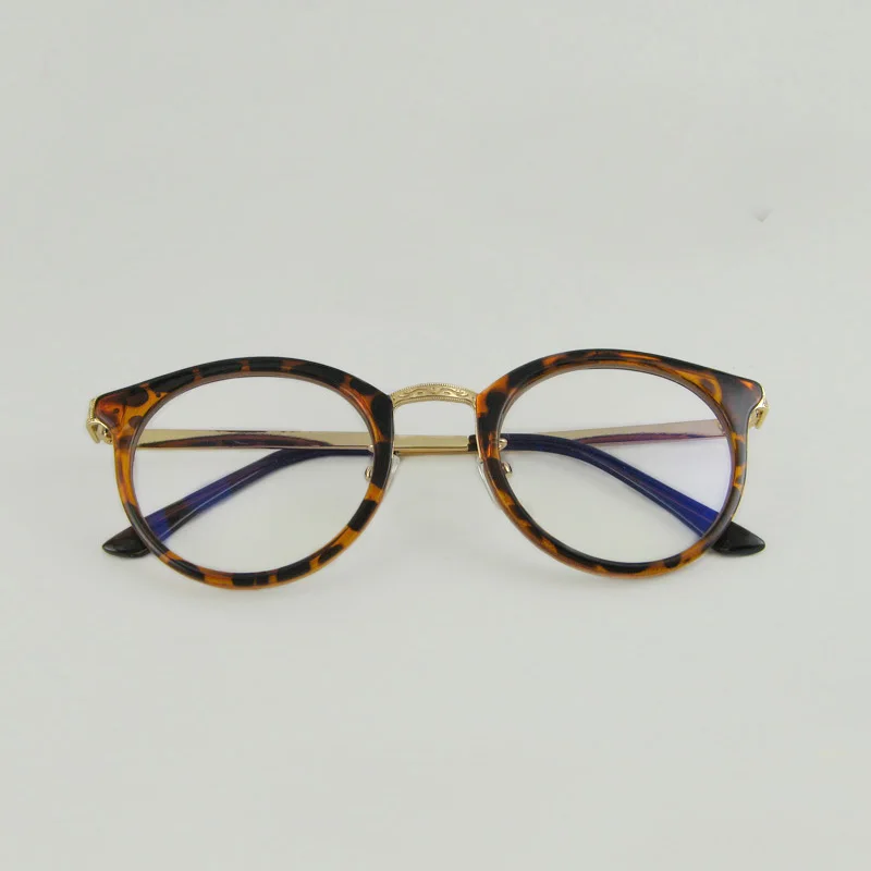 Чистая красная большая оправа леопардовые очки плоская световая декоративная