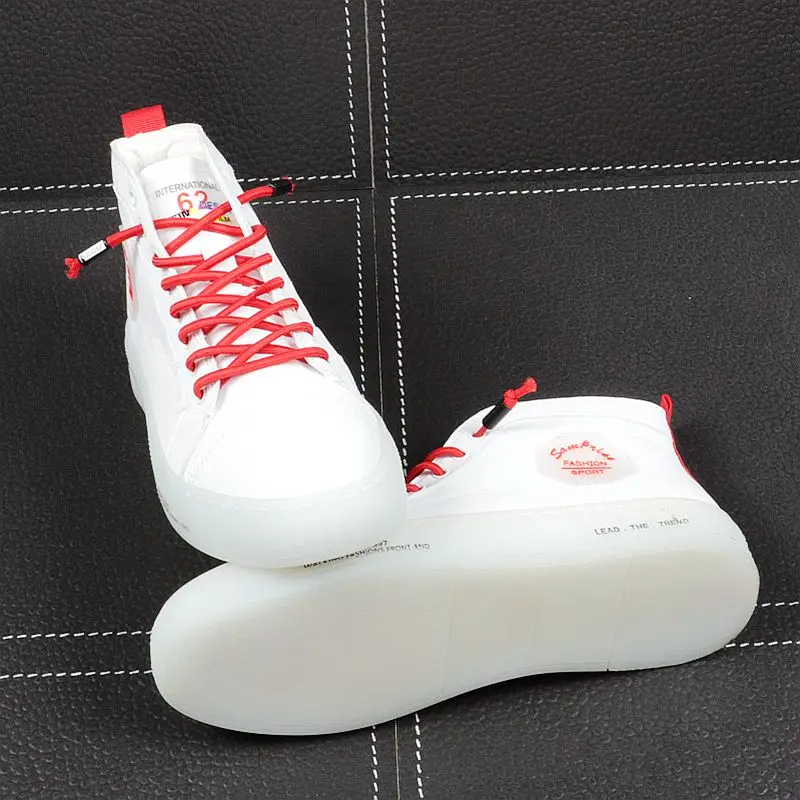 CuddlyIIPanda Luxury Men Fashion Causal Shoes Spring Summer Autumn Breathable Loafers Male Slip on Youth Trending White | Обувь