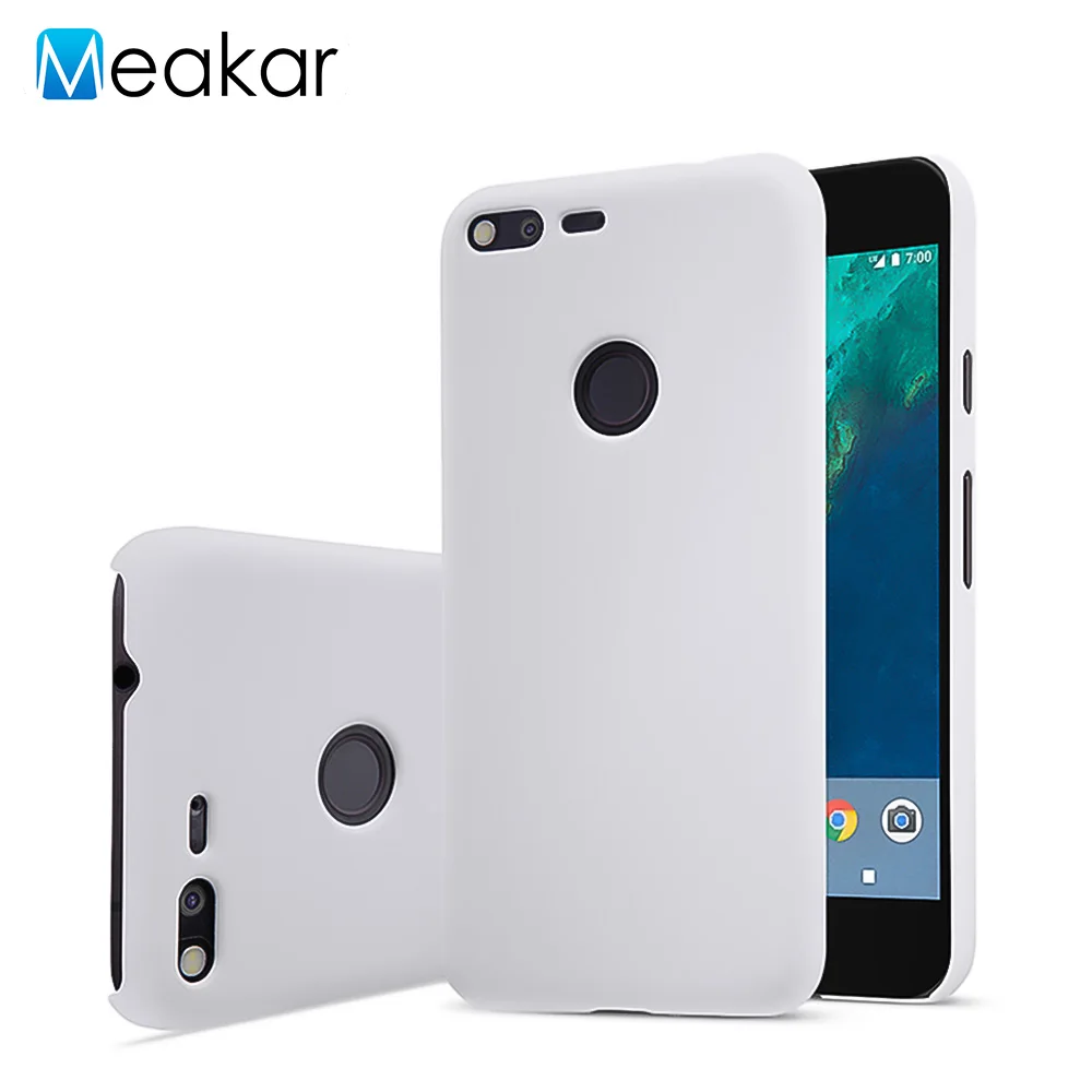Жесткий Пластиковый корпус для Google Pixel, чехол для HTC Google Pixel, задняя крышка для сотового телефона - Цвет: White