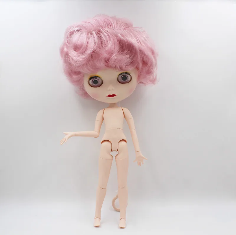 Free Shipping colorful RBL-908B DIY Blyth doll fashion hair 4 big eyes man body 1/6 BJD special price boy toy girl birthday gift | Игрушки и