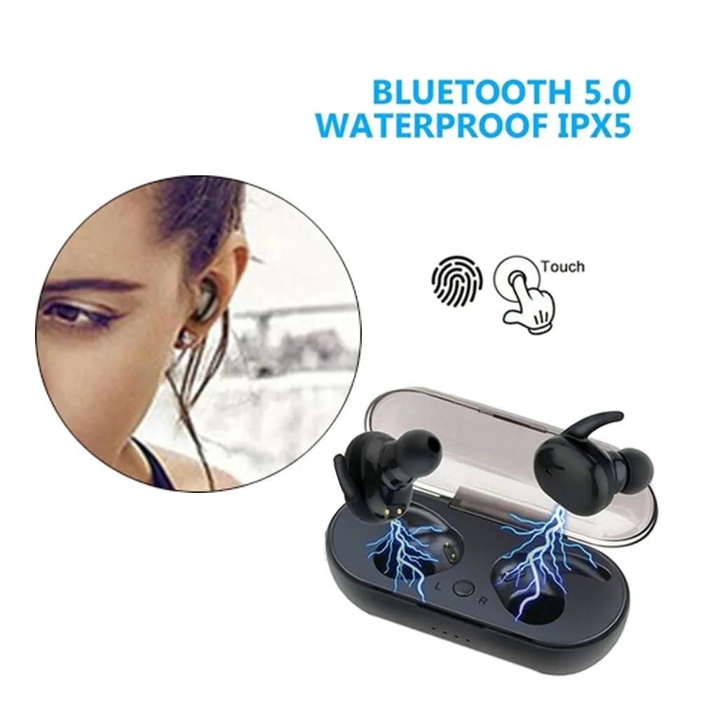 Наушники Y30 In Ear Bluetooth 5 0 TWS наушники с хорошим звуком сенсорное управление