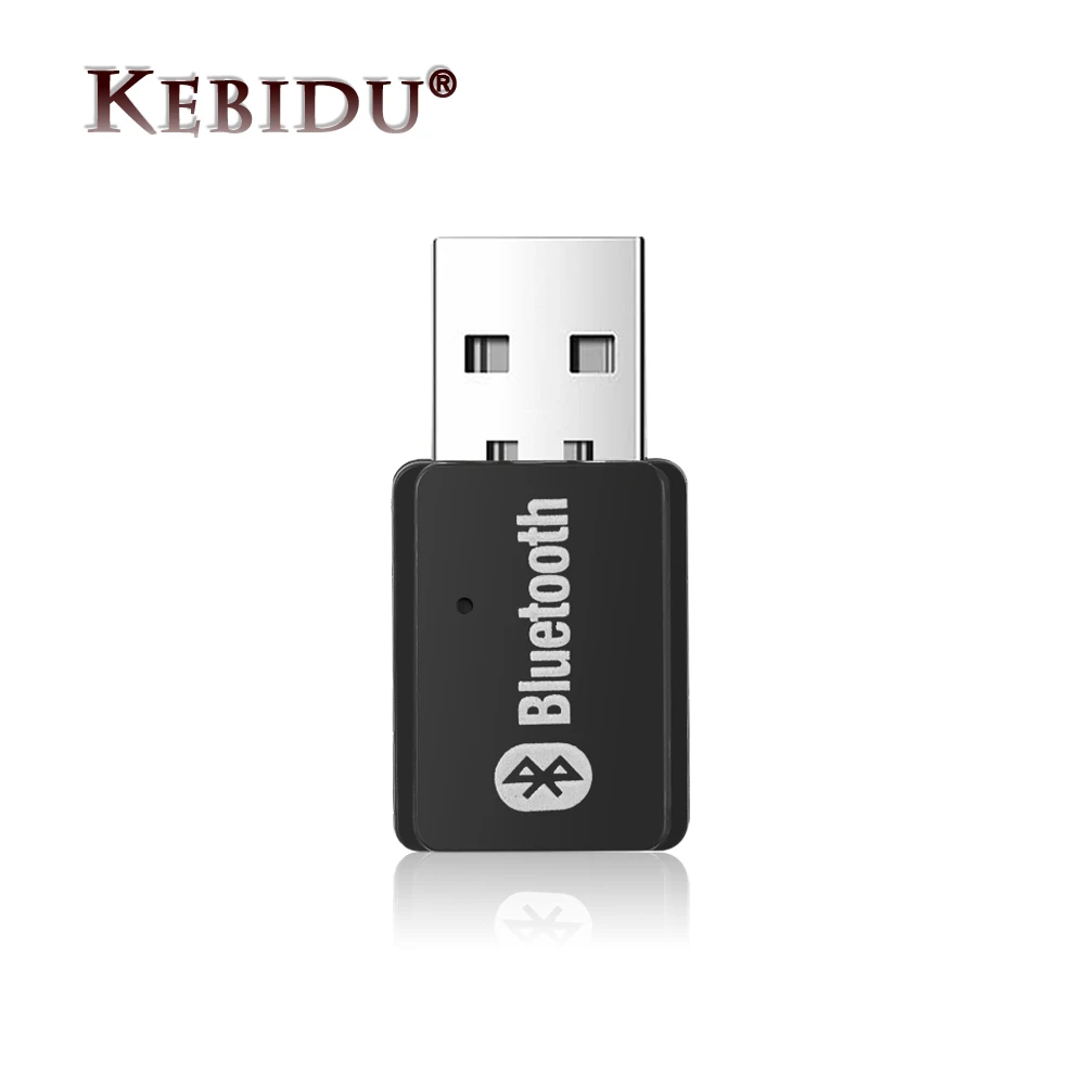 Bluetooth передатчик Kebidu адаптер 5 0 стандарта стерео аудио для ПК компьютера Windows