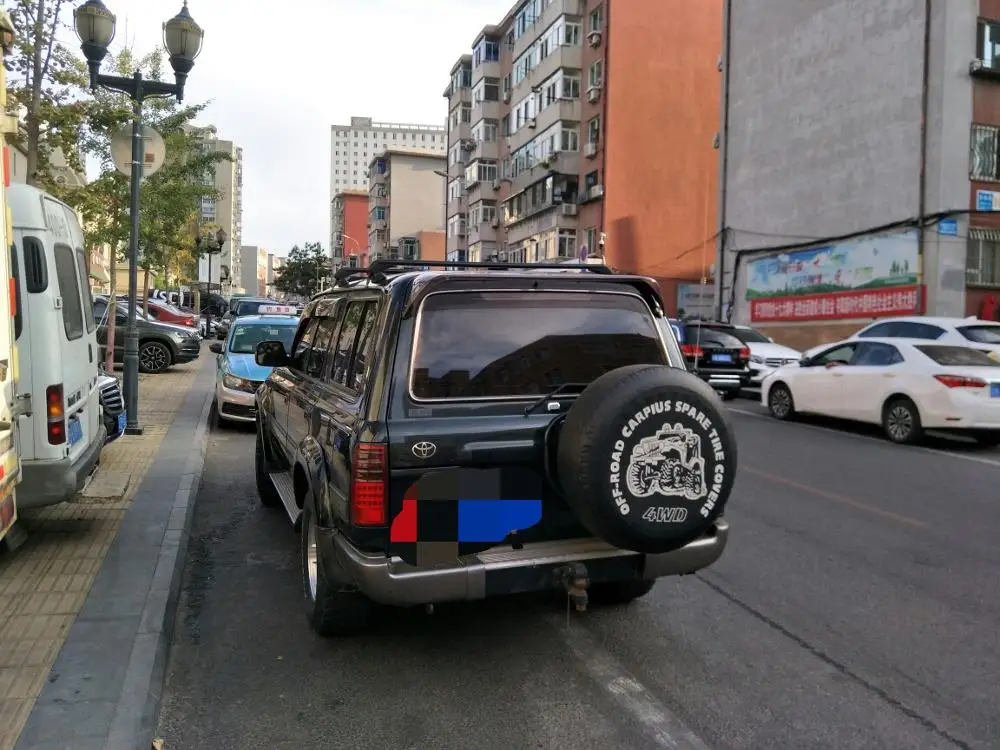 Кровельные рейки для TOYOTA LC80 LAND CRUISER 80 без перил 2010 + боковые из алюминиевого сплава