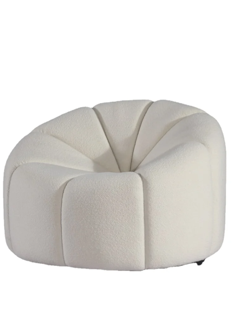 

Современный европейский стиль, Современная Гостиная Paulin Alpha бежевая букле, зеленая Тедди ткань, одно сиденье, секционный одиночный диван, ст...