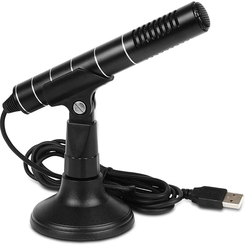 

USB Condenser Microphone for Computer,PC,Laptop, MAC,Windows,Games,Streaming Broadcast,Skype,YouTube Videos,Chatting,Etc