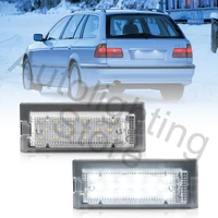 2pc canbus no error led license number plate light lamps for bmw 5 series e39 touring wagon 1997 1998 1999 2000 2001 2002 2003