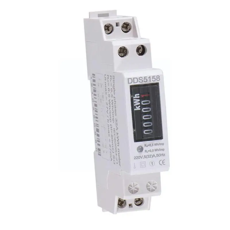 Однофазный электронный измеритель мощности квтметр переменного тока счетчик