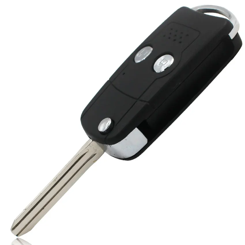 Чехол для дистанционного откидного ключа чехол складного без с 2 кнопками Toyota