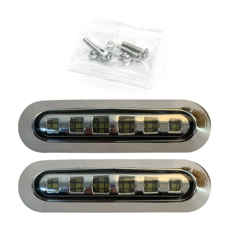 1 пара 6 светодиодный грузовик светильник автомобильный прицеп Светодиодный