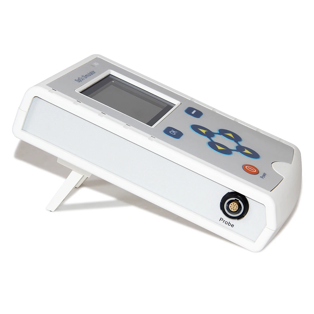 

MS100 SpO2 PR Simulator Blood Oxygen Saturation Simulation R-curves Pulse Oximeter Tester Pulse Rate Amplitude Patient state