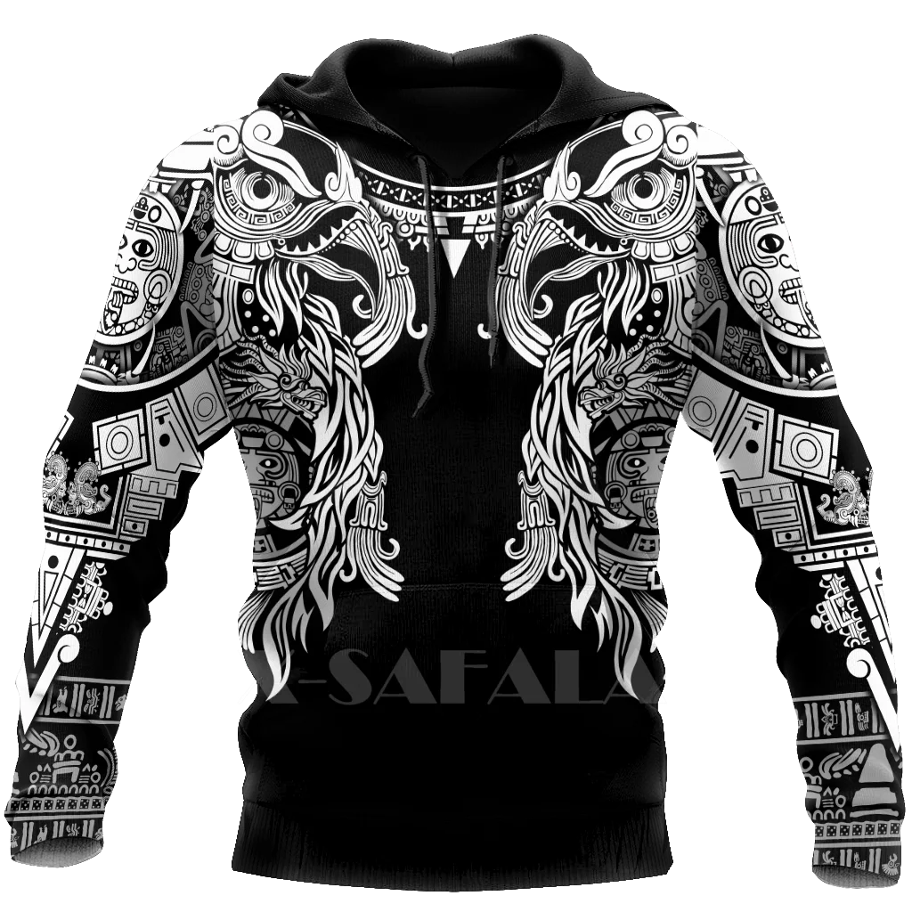 

Aztec Mayan Turkey Thanksgiving 3D Print Hoodie Man Women Harajuku Outwear Zipper Pullover Sweatshirt Unisex-5