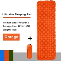nylon tpu sleeping pad waterproof ultra light weight foam sleep mat self inflatable outdoor camping air mattress