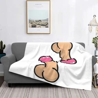 double trouble blanket bedspread bed plaid throw anime blanket summer blanket beach towel luxury