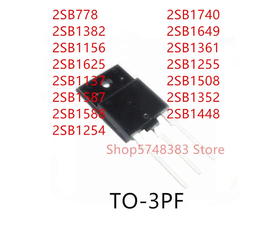 10 шт. 2SB778 2SB1382 2SB1156 2SB1625 2SB1137 2SB1587 2SB1588 2SB1254 2SB1740 2SB1649 2SB1361 2SB1255 2SB1508 2SB1352 2SB1448|Аксессуары