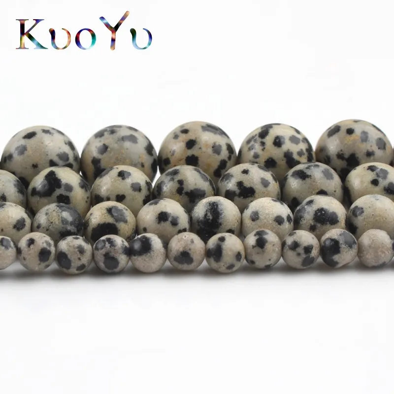 Женские круглые бусины с отверстиями для браслета диаметром 15 дюймов 4 6 8 10 12 мм |