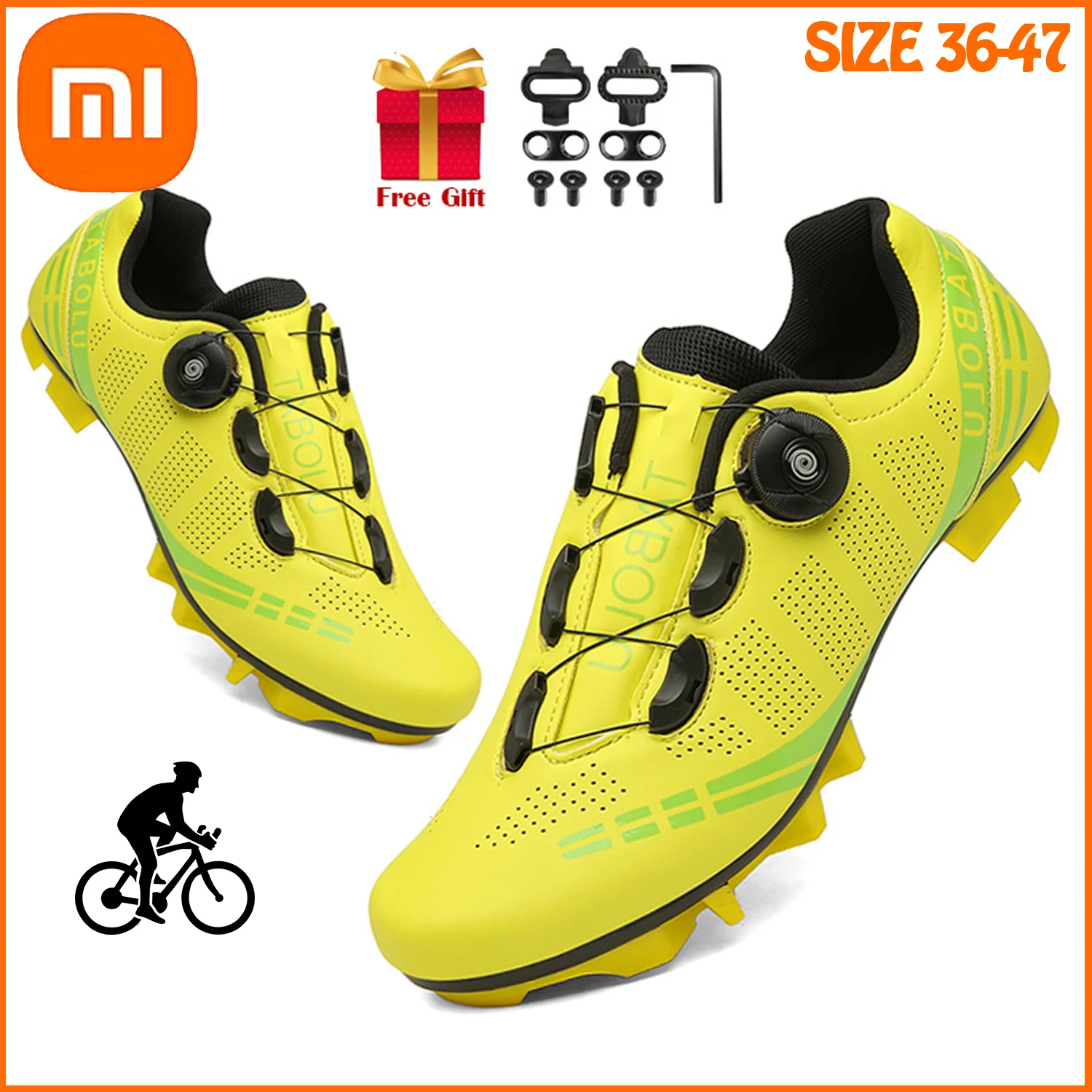 

Xiaomi Cycling Sneaker Men SPD MTB Shoes Flat Road Bike Shoes Speed Sneakers Women Dirt Route Bicycle Shoe Mountain Bike Shoes
