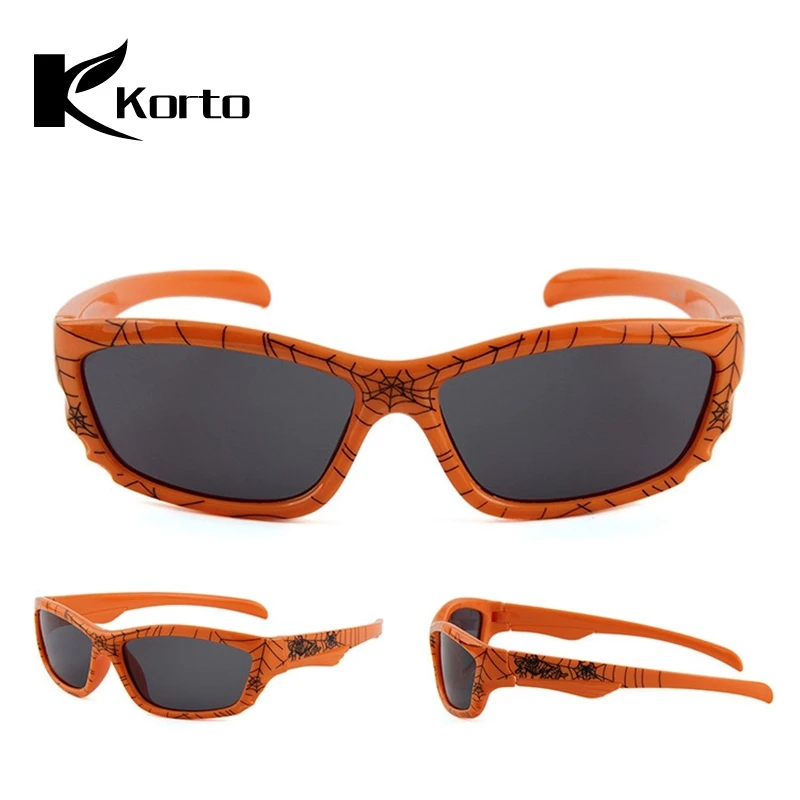 Oculos Infantil Детские поляризованные очки Spiderman мягкие детские очки солнцезащитные очки для ребенка; для крутых мальчишек оттенки г - Цвет линз: C5