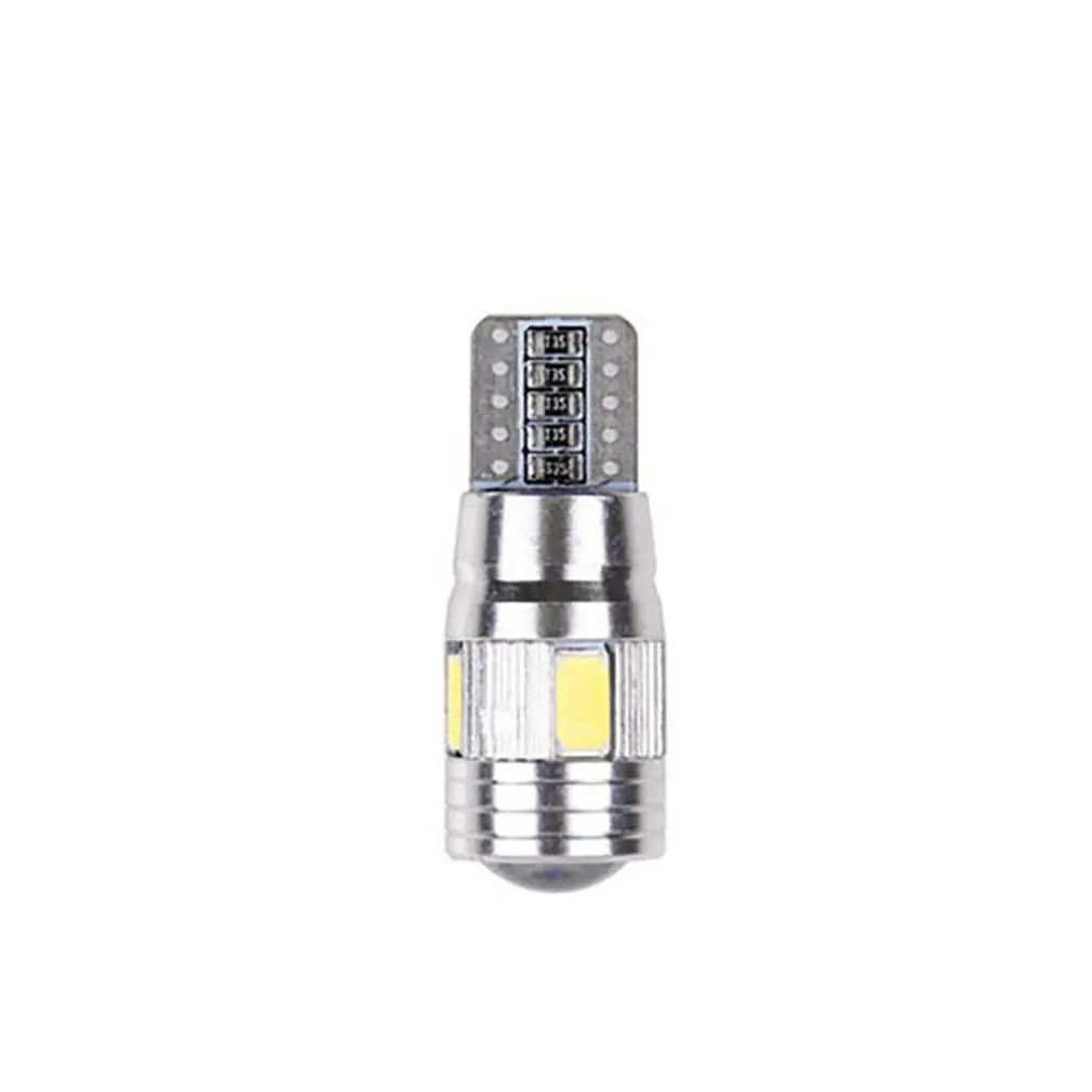 Автомобильный светильник лампы 10 шт. 5630 6smd W5w автомобиля 12v светодиодные задние