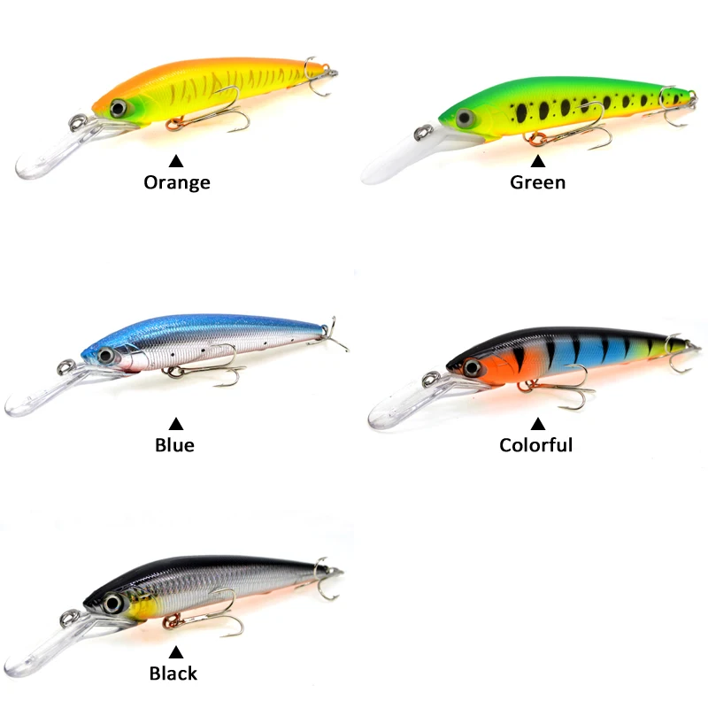 Жесткая приманка Jerkbaits тонущие рыболовные наживки Minnow высококачественные