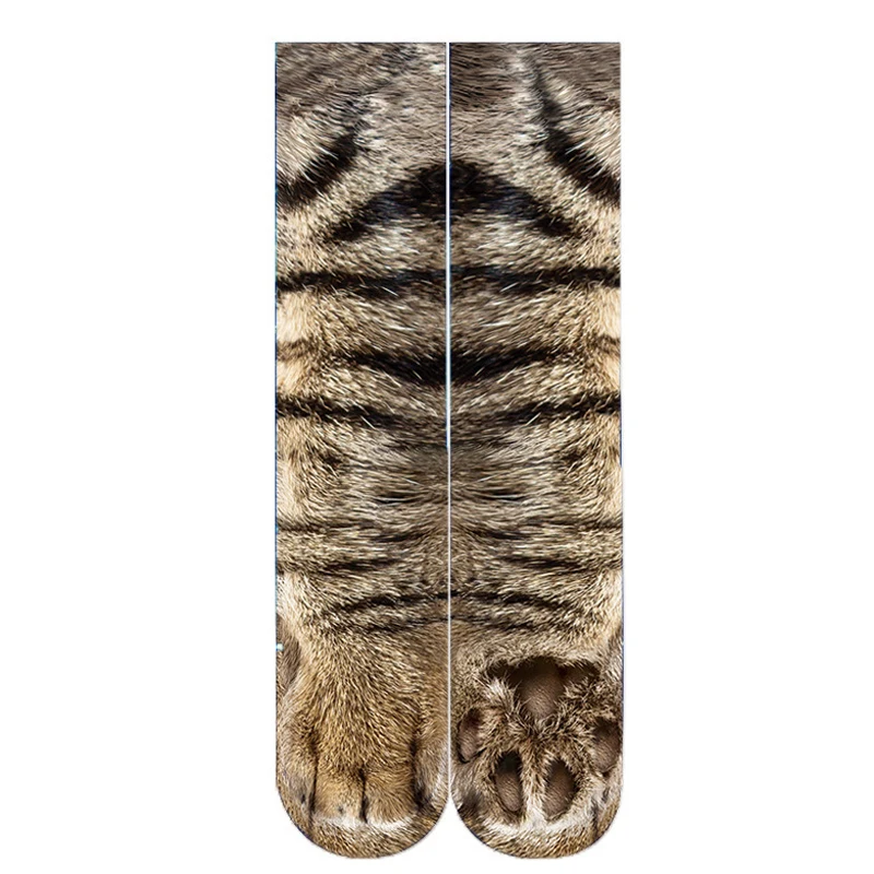 

Fashion Adult Women 3D Printed Cotton Socks Meias Cute Funny Animal High Ankle Socks for Female Ladies Short Socks Sokken Sox
