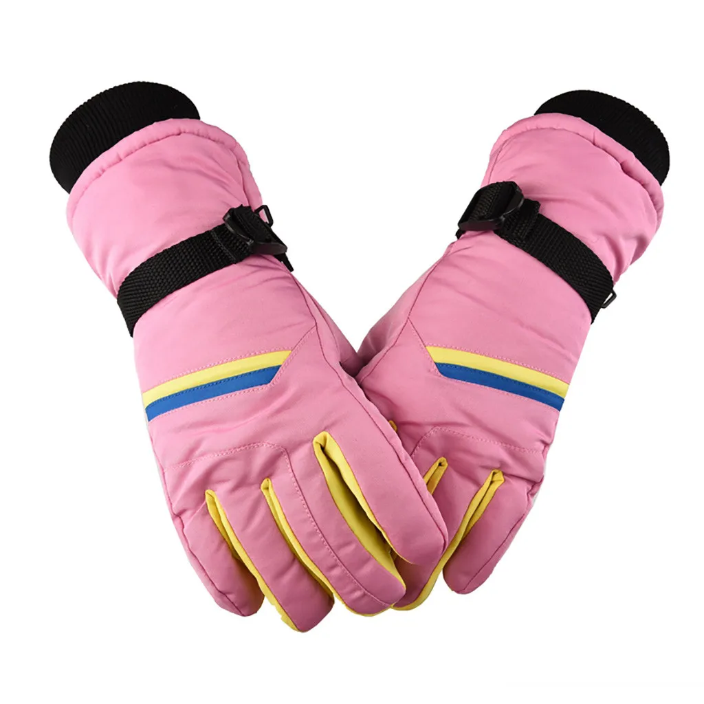 Мужские зимние теплые перчатки водонепроницаемые мотоциклетные велосипедные