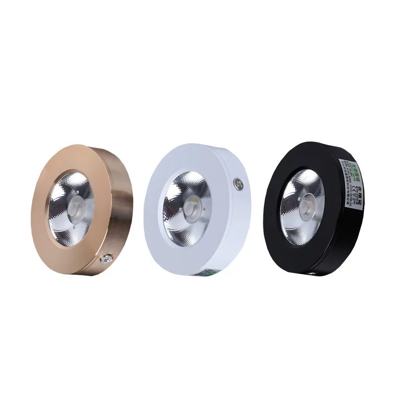 Потолочный светильник с поверхностным креплением светодиодный точесветильник