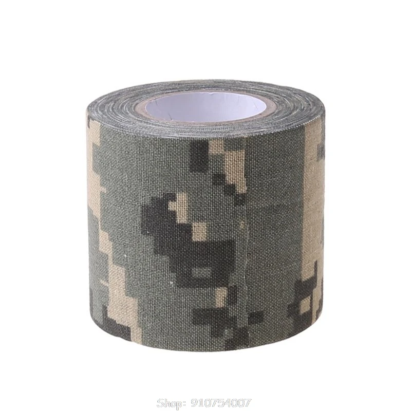 

Self-adhesive Non-woven Camouflage Cohesive Camping Hunting Camo Stealth Tape 5M D04 20 Dropship