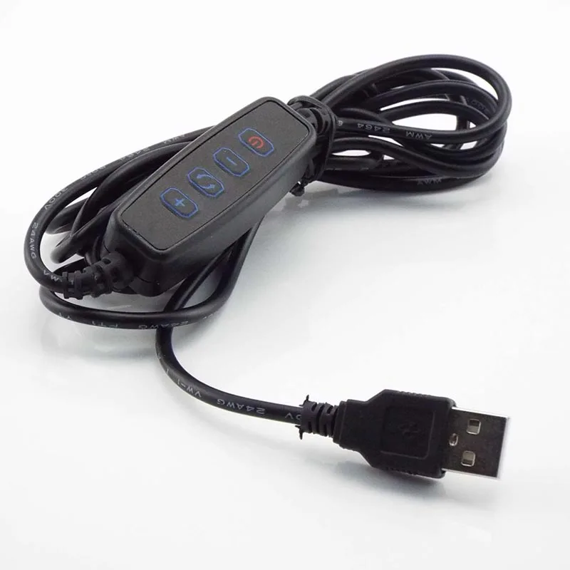 5 в постоянного тока светодиодный диммер USB-порт линия питания затемнение