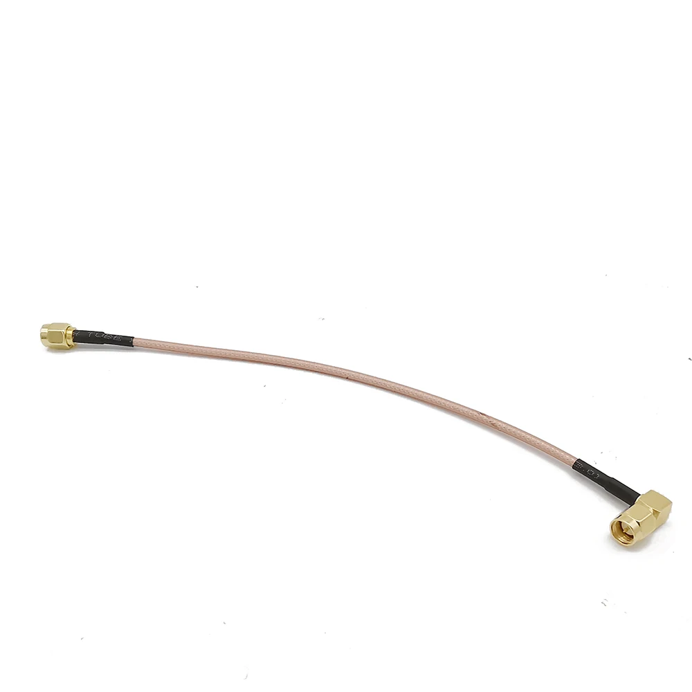 SMA штекер правый угол M RF Coax Pigtail RG316/RG174/RG58/GR316D/LMR195 Удлинительный кабель адаптер