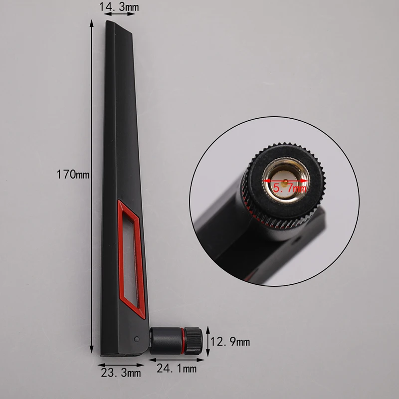 

2pcs 10 Dbi Dual Band WIFI Antenna 2.4G 5G 5.8Gh Universal Antennas Amplifier