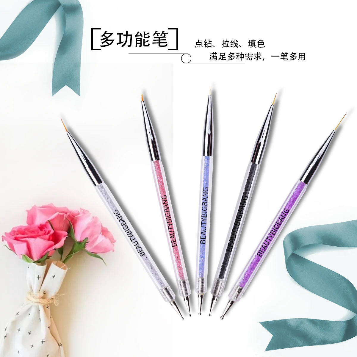 BEAUTYBIGBANG пластины для штамповки ногтей прозрачная гелиевая матрица штамповки полировки Starter полный комплект для дизайна ногтей маникюрные инструменты